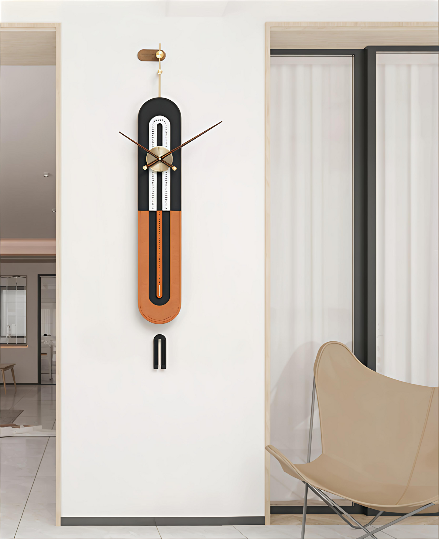 Emitdoog Orbit Premium Wall Clock Size:- 50*7 Inch
