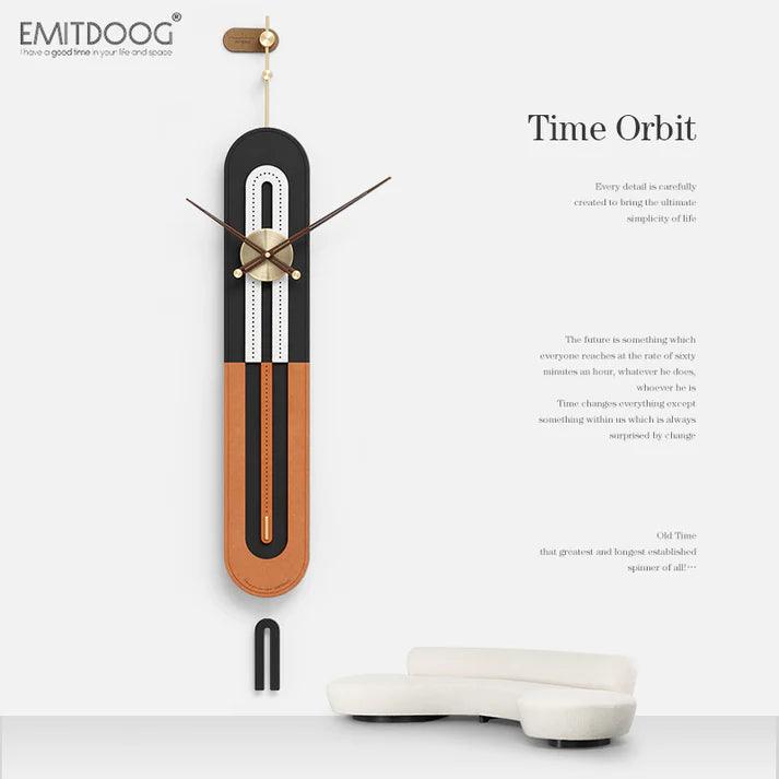 Emitdoog Orbit Premium Wall Clock Size:- 50*7 Inch