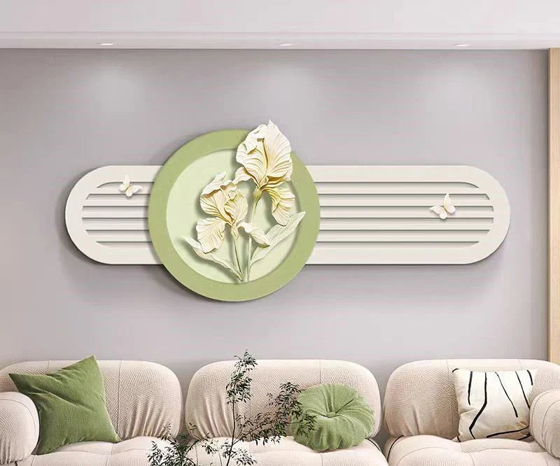 The Altruistic Flower 3D Resin Wall Decor 28 x 70 Inches