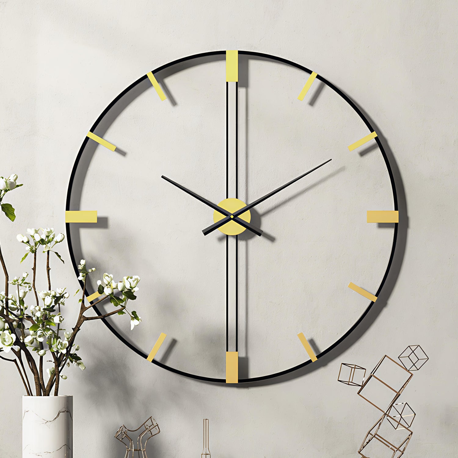 Metal Wall Clock